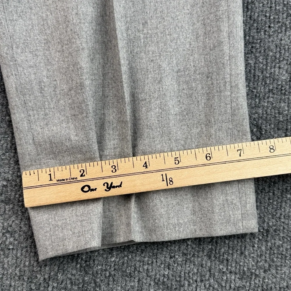 Brooks Brothers Dress Pants Mens 38x28 Gray Wool Regent Vitale Barberis Canonico